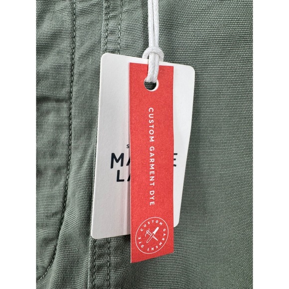 Marine Layer Breyer Utility Relaxed Fit Pants Vetiver Green Men's Size 34 - Picture 7 of 13